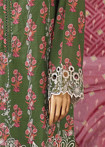 Bin Saeed Fabric - EMB-0189-SM- 3 Piece Embroidered Stitched Suit