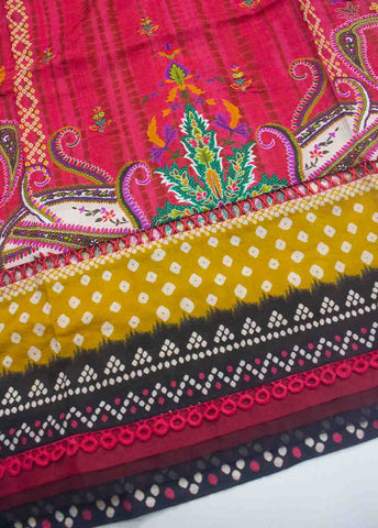 Bin Saeed Fabric - EMB-0367- 3 Piece Embroidered Stitched Suit