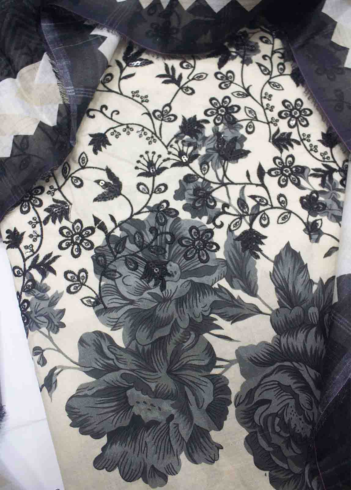 EMBC-0067- 3 Piece Embroidered Cotton UnStitched Suit