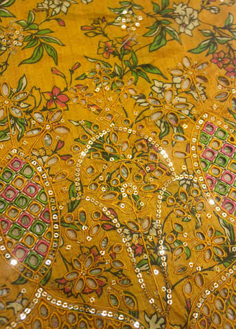 Bin Saeed Fabric - EMBC-0072- 3 Piece Embroidered Cotton UnStitched Suit