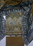 EMBC-0094- 3 Piece Embroidered Cotton UnStitched Suit