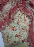 EMBC-0609- 3 Piece Embroidered Cotton UnStitched Suit
