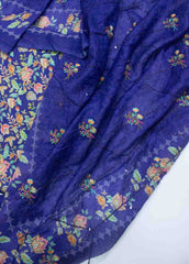EU-0267-3 Piece Lawn Embroidered UnStitched Suit