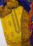 EU-0568-3 Piece Lawn Embroidered UnStitched Suit