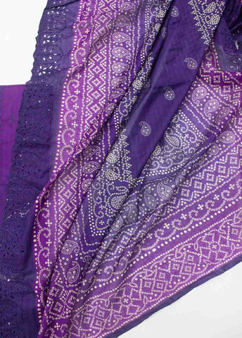 Bin Saeed Fabric - EU-0577-3 Piece Lawn Embroidered UnStitched Suit