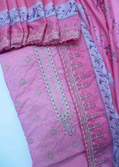 EU-257- 3 Piece Lawn Embroidered UnStitched Suit