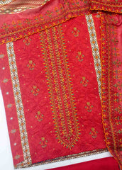 EU-R271-3 Piece Unstitched Lawn Embroidery Suit