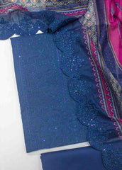 EU-R276-3 Piece Unstitched Lawn Embroidery Suit