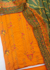 EU-R550-3 Piece Unstitched Lawn Embroidery Suit