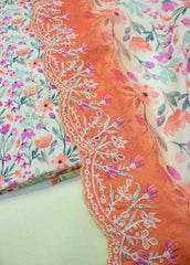 EU-R557-3 Piece Unstitched Lawn Embroidery Suit
