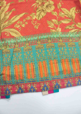 Bin Saeed Fabric - F-0002- 3 Piece Printed Stitched Suit