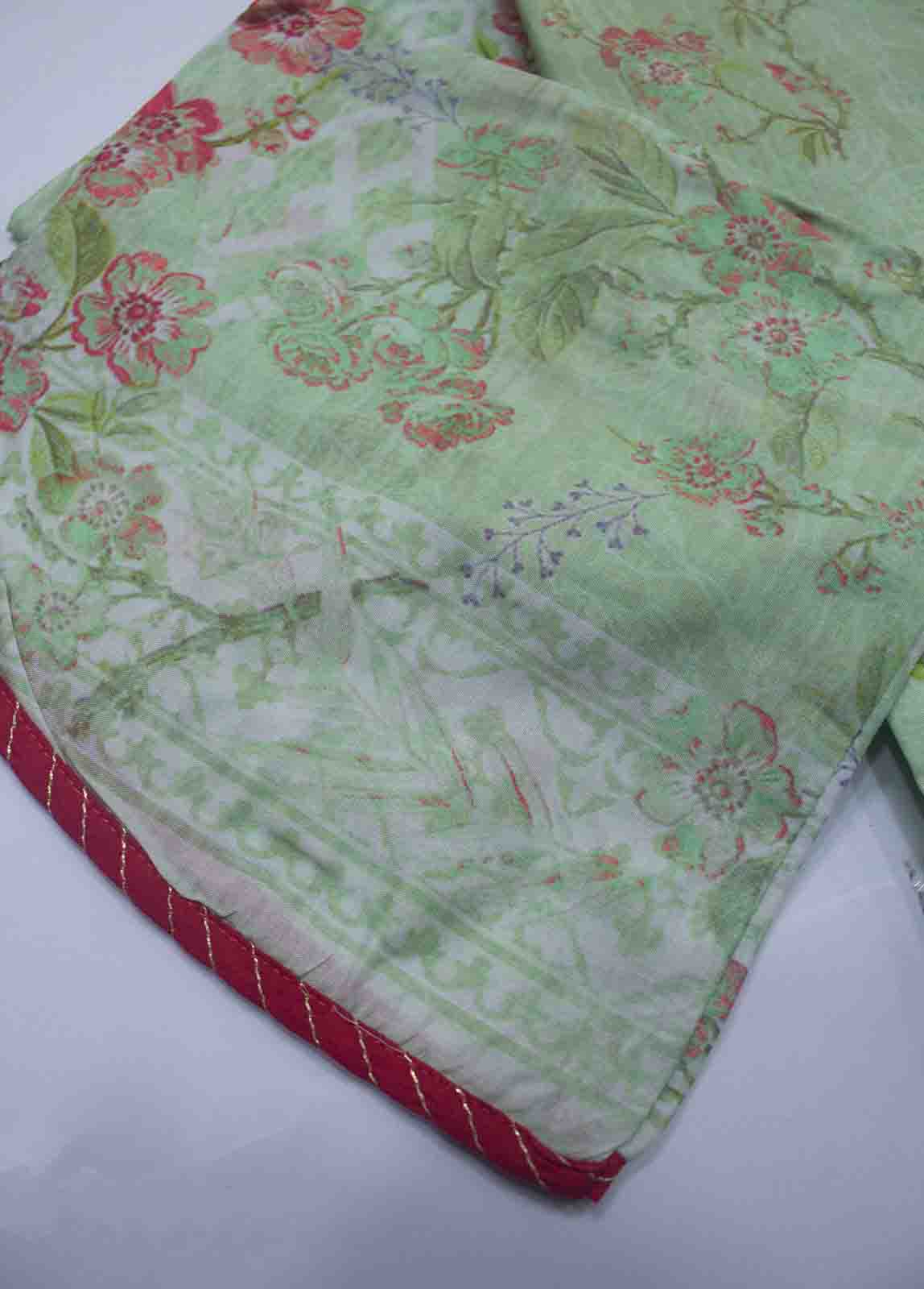 Bin Saeed Fabric - F-0033- 3 Piece Printed Stitched Suit