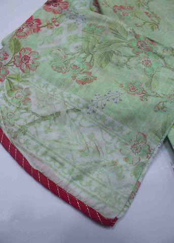 Bin Saeed Fabric - F-0033- 3 Piece Printed Stitched Suit