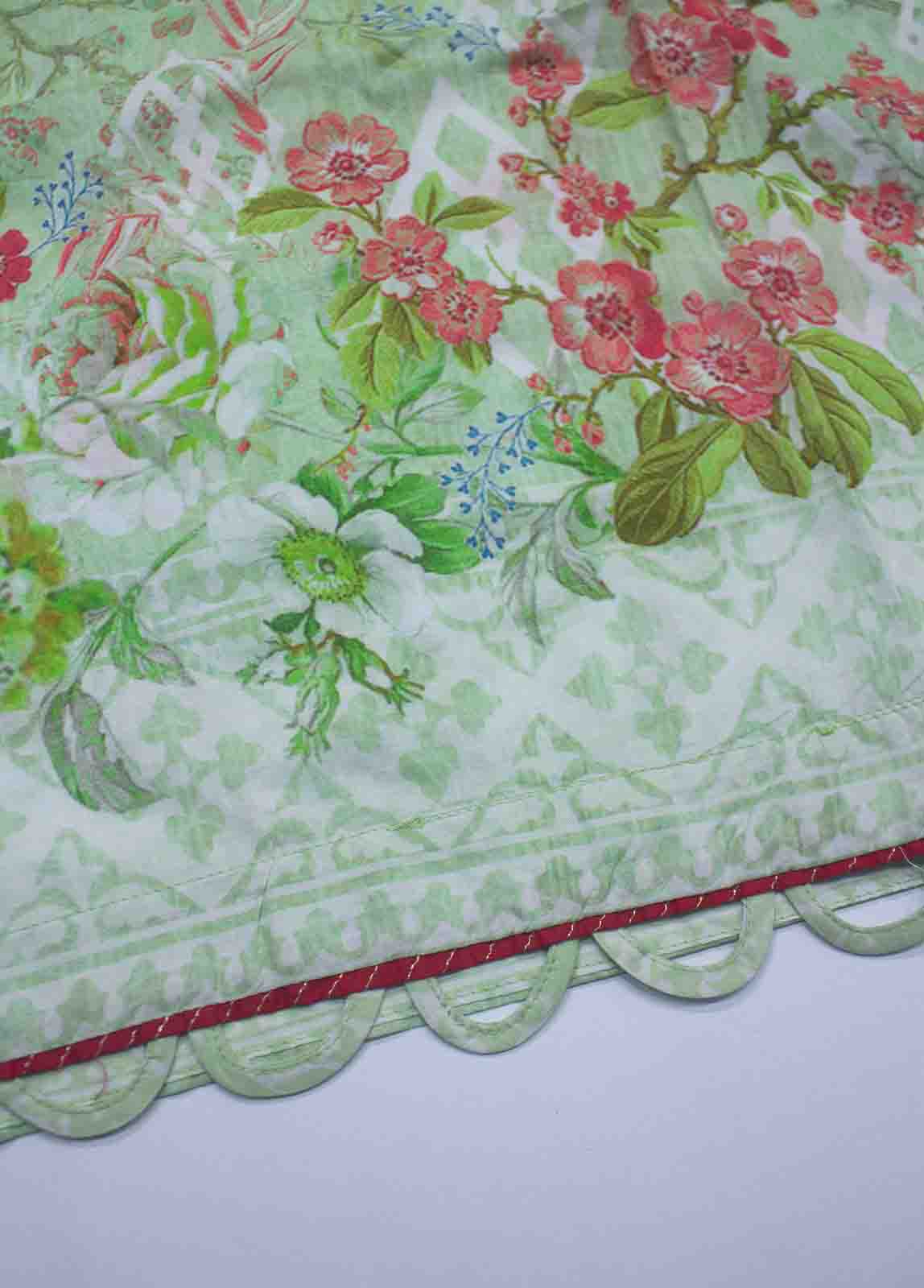 Bin Saeed Fabric - F-0033- 3 Piece Printed Stitched Suit