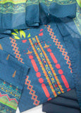 F-0034- 3 Piece Printed Stitched Suit