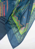 F-0034- 3 Piece Printed Stitched Suit