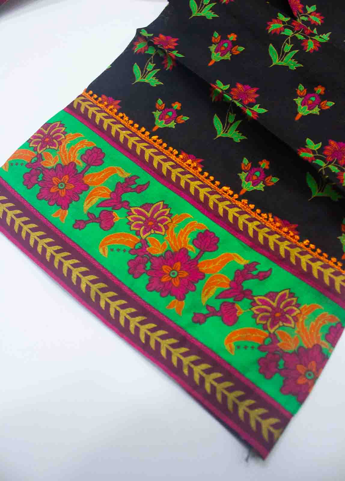 Bin Saeed Fabric - F-0097- 3 Piece Printed Stitched Suit