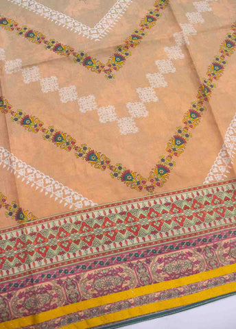 Bin Saeed Fabric - F-0122- 3 Piece Printed Stitched Suit