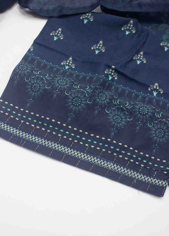 Bin Saeed Fabric - F-0132- 3 Piece Printed Stitched Suit