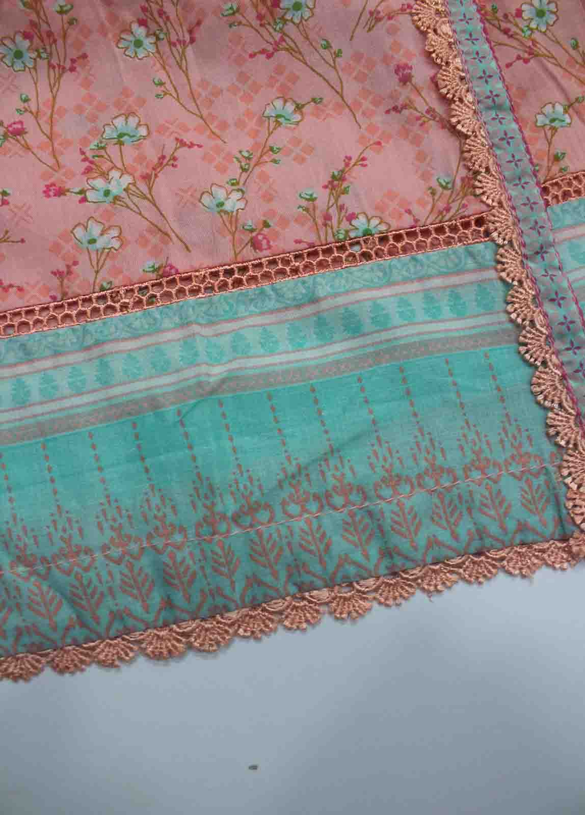 Bin Saeed Fabric - F-0180- 3 Piece Printed Stitched Suit