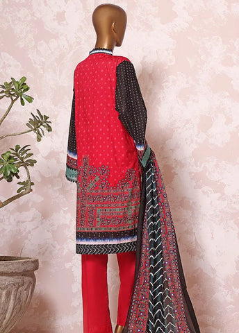 Bin Saeed Fabric - F-0282 - 3 Piece Printed Lawn Stitched Suit