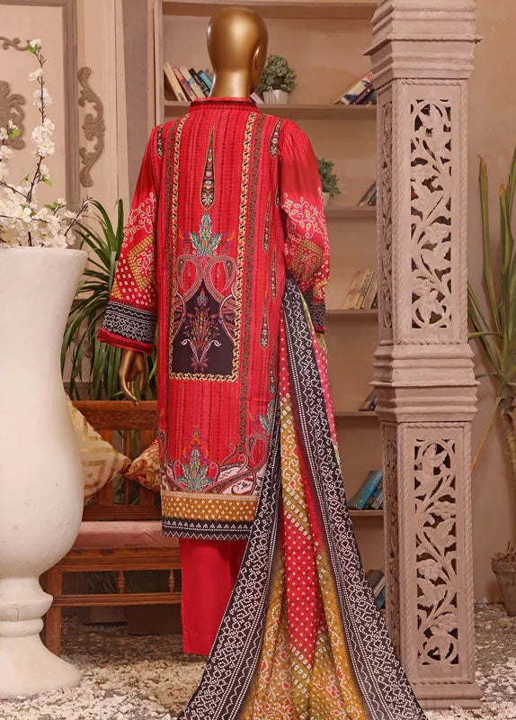 Bin Saeed Fabric - F-0367 - 3 Piece Printed Lawn Stitched Suit