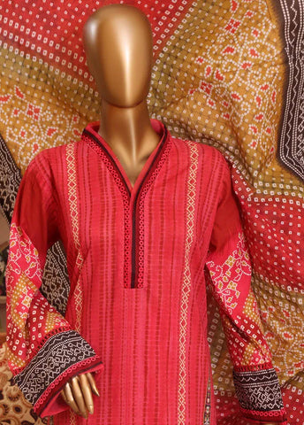 Bin Saeed Fabric - F-0367 - 3 Piece Printed Lawn Stitched Suit