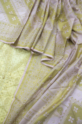 Bin Saeed Fabric - F-0531- 3 Piece Printed Stitched