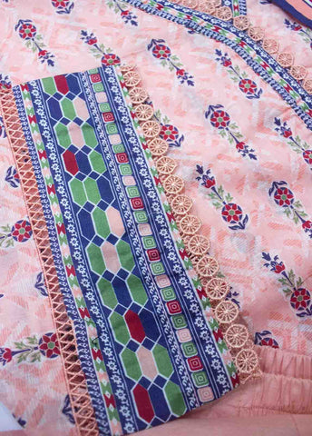 Bin Saeed Fabric - F-0535 - 3 Piece Printed Stitched Suit