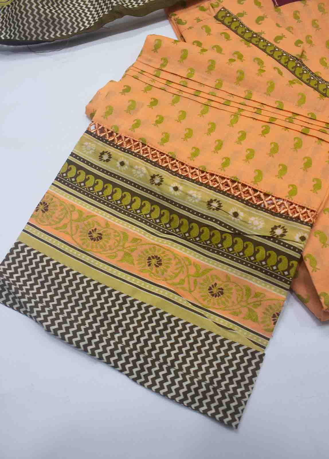 Bin Saeed Fabric - F-1781 - 3 Piece Printed Stitched Suit