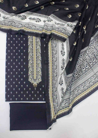 Bin Saeed Fabric - F&F-0537-C-  3 Piece UnStitched Printed Lawn