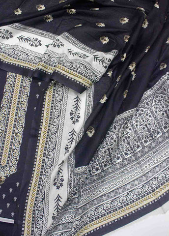 Bin Saeed Fabric - F&F-0537-C-  3 Piece UnStitched Printed Lawn