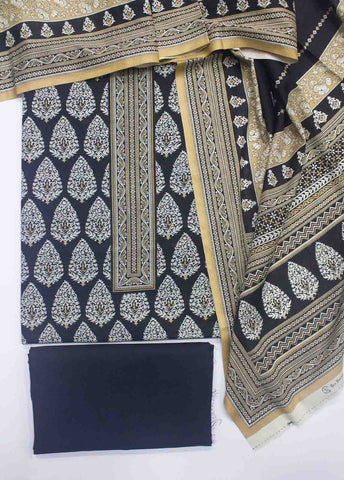Bin Saeed Fabric - F&F-0801-3 Lawn Fariha & Farah Printed UnStitched Suit