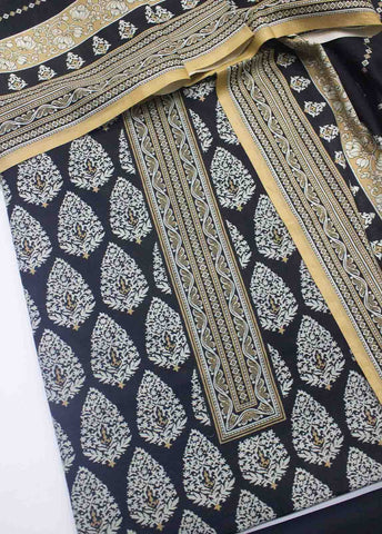 Bin Saeed Fabric - F&F-0801-3 Lawn Fariha & Farah Printed UnStitched Suit