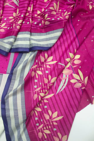 Bin Saeed Fabric - F&F-504 B- 3 Piece Printed Lawn Unstitched