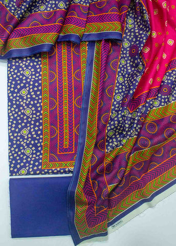 Bin Saeed Fabric - F&F-510- 3 Piece Printed Lawn Unstitched