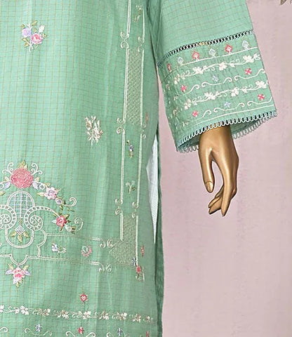 Bin Saeed Fabric - FL-0012 - Casual Embroidery Kurta