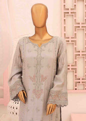 FSC-002- 3 Piece Embroidered Stitched Suit