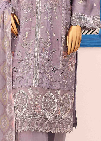 Bin Saeed Fabric - FSC-007- 3 Piece Embroidered Stitched Suit