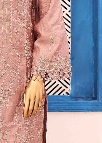 Bin Saeed Fabric - FSC-008- 3 Piece Embroidered Stitched Suit