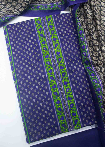 F&F-0014 C-3 Piece Lawn F&F Printed Unstitched Suit