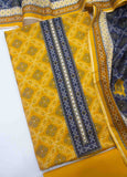 F&F-0016 A-3 Piece Lawn F&F Printed Unstitched Suit