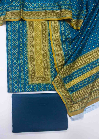 F&F-803 B-3 Lawn Fariha & Farah Printed UnStitched Suit