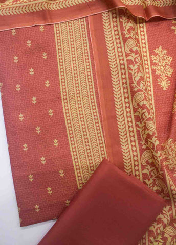F&F-013 D-3 Lawn Fariha & Farah Printed UnStitched Suit
