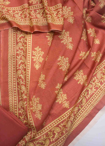 F&F-013 D-3 Lawn Fariha & Farah Printed UnStitched Suit