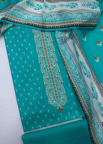 F&F-013-3 Lawn Fariha & Farah Printed UnStitched Suit