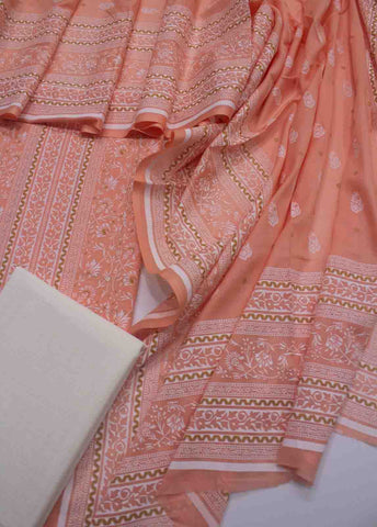 F&F-069 A-3 Lawn Fariha & Farah Printed UnStitched Suit