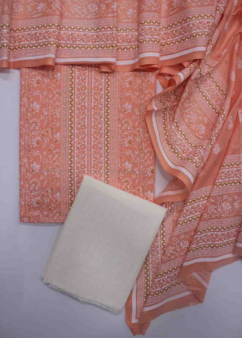 F&F-069 A-3 Lawn Fariha & Farah Printed UnStitched Suit