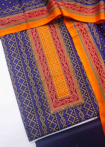 F&F-0803-3 Lawn Fariha & Farah Printed UnStitched Suit