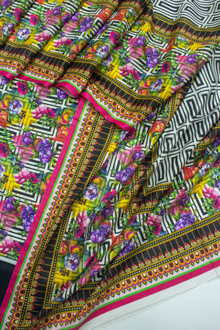 F&F-102- 3 Piece Printed Lawn Unstitched
